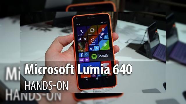 <b>MWC 2015: Microsoft Lumia 640 hands-on - un nou model de buget cu LTE la bord şi carcasă colorată (Video)</b>Microsoft nu putea lipsi de la MWC 2015 şi şi-a făcut simţită prezenţa prin lansarea de terminale Lumia de buget. Printre ele se numără şi Microsoft Lumia 640, pe care &icirc;l puteţi admira mai jos şi care vine cu o carcasă colorată şi...