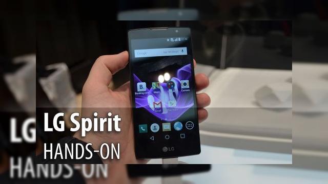 <b>MWC 2015: LG Spirit hands-on - telefon midrange cu Lollipop şi replică de design a lui LG G3 (Video)</b>Cu c&acirc;teva zile &icirc;nainte să &icirc;nceapă MWC 2015, LG a vrut să se asigure că toţi ochii sunt aţintiţi asupra sa, anunţ&acirc;nd c&acirc;teva telefoane interesante. Printre ele se numără şi LG Spirit, care a primit un hands on...