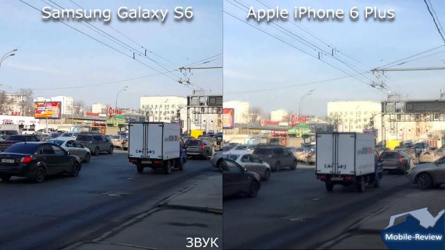 <b>Samsung Galaxy S6, Note 4 și iPhone 6 Plus se duelează în cadrul unui test de captură video; cine este câștigătorul?</b>Pe l&acirc;ngă teste legate de performanța harware, noul Samsung Galaxy S6 este pus acum la &icirc;ncercare și pe partea de captură video, rivalii săi fiind Galaxy Note 4, respectiv iPhone 6 Plus. Acest test a fost pus la cale de către publicația...