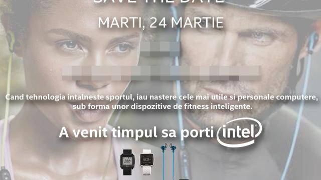 <b>Intel pregătește un eveniment local pentru data de 24 martie; noi brățări de fitness așteptate să debuteze oficial</b>Prin intermediul unei invitații tocmai sosite &icirc;n inbox-ul nostru aflăm faptul că cei de la Intel vor desfășura un eveniment special pe data de 24 martie, zi &icirc;n care vom vedea cele mai noi dispozitive de fitness inteligente care adoptă...