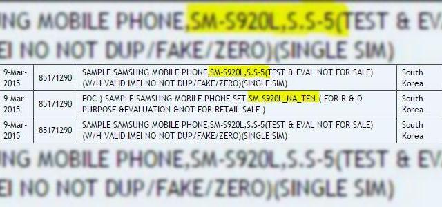 <b>Samsung S920L se afișează în cadrul unor documente de import; acesta rulează Android 5.0.2 și aduce un panou de 5 inch</b>Pe l&acirc;ngă aplicațiile benchmark, și site-uri ca Zauba.com sunt surse prin care aflăm de existența unor noi terminale mobile. Acest lucru se &icirc;nt&acirc;mplă din nou astăzi, moment &icirc;n care un smartphone Samsung se afișează &icirc;n...