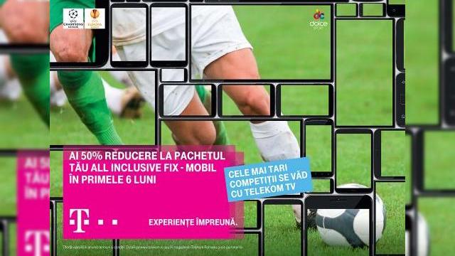 <b>Telekom anunță lansarea unei oferte speciale de servicii integrate fix-mobil valabilă în această primăvară</b>Prin intermediul unui comunicat de presă, Telekom anunță astăzi introducerea unei oferte speciale de primăvară ce constă &icirc;n oferirea de servicii integrate fix-mobil &icirc;mpreună cu beneficii maxime pentru TV, internet și voce mobilă. De...