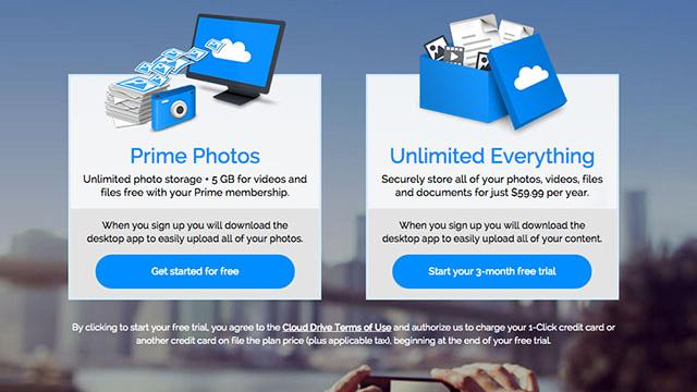 <b>Amazon, lovitură sub centură rivalilor ce oferă servicii de cloud-storage; compania anunță noi abonamente cu spațiu de stocare nelimitat cu prețuri începând de la 12$/anual</b>Printre serviciile de stocare &icirc;n cloud existente &icirc;n acest moment pe piață, există și Amazon Cloud Drive. Astăzi, conducerea Amazon a luat decizia de a anunța două noi abonamente cu spațiu nelimitat de stocare. Unul dintre acestea ne va...