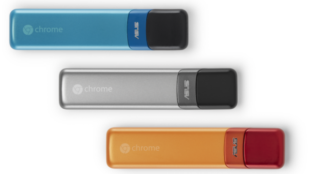 <b>Google lansează noi Chromebook-uri accesibile, inclusiv unul "flip" de la ASUS, plus Chromebit, un dongle-PC</b>De la Raspberry Pi &icirc;ncoace nu ne mai miră deloc ideea unui computer de foarte mici dimensiuni, astfel că mai nou computerele vin cu mărime de dongle. Google a lansat astăzi un dongle de acest gen, numit Chromebit şi care transforma televizorul...