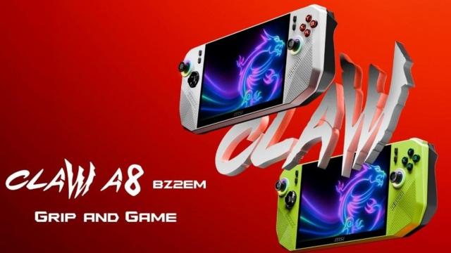 <b>Computex 2025: Consola portabilă MSI Claw primeşte încă o versiune, MSI Claw A8, cu procesorul nou Ryzen Z2 Extreme</b>Consolele portabile cu dotări de PC de gaming au devenit la modă în ultimii ani şi cam toată „lumea bună” a scos una, de la Lenovo la ASUS, Acer şi MSI. MSI a venit la Computex 2025 cu modelul cel nou Claw A8, prima consolă portabilă cu procesor Ryzen