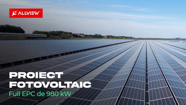<b>Allview Solar Energy pune panouri pe Prodlacta Brașov; centrală fotovoltaică de 980 kW pe 5 clădiri industriale</b>Allview Solar Energy intră serios pe segmentul industrial cu un nou proiect mare în portofoliu: o centrală fotovoltaică de aproape 1 MW instalată pe clădirile companiei Prodlacta Brașov. Sistemul va avea o putere totală de 980,26 kW și va acoperi o supraf
