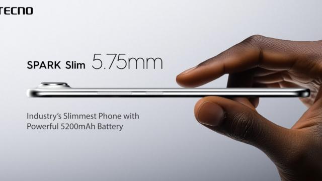 <b>Tecno se pregătește să lanseze Spark Slim în India; telefonul măsoară doar 5,95 mm grosime și costă în jur de 4.400 lei</b>Anunțat inițial în februarie, la MWC 2025, Tecno Spark Slim a atras atenția ca fiind unul dintre cele mai subțiri telefoane prezentate vreodată – în stadiul de concept, acesta măsura doar 5,75 mm grosime. Acum, la câteva luni distanță, modelul e aproape