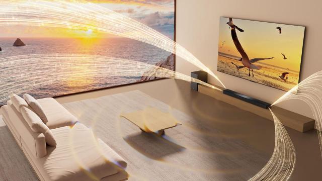 <b>IFA 2025: TCL lansează în Europa soundbar-ul premiat EISA Q65H, cu surround 5.1</b>TCL a prezentat la IFA 2025 noul soundbar Q65H, un model cu 5.1 canale care a câștigat deja premiul EISA Best Buy. Dispozitivul suportă atât Dolby Atmos, cât și DTS Virtual:X și include difuzoare integrate pentru canalele stânga, centru și dreapta..