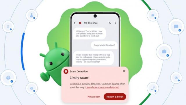 <b>Dacă ai Android eşti mai puţin expus la hacking decât cei cu iPhone (Studiu Google)</b>Google dezvăluie că posesorii de terminale Android sunt mai puţin expuşi la scam-uri şi malware... decât cei cu iPhone. Cei de la Google au realizat un studiu ce a implicat 5000 de utilizatori smartphone, din zone că SUA, India şi Brazilia
