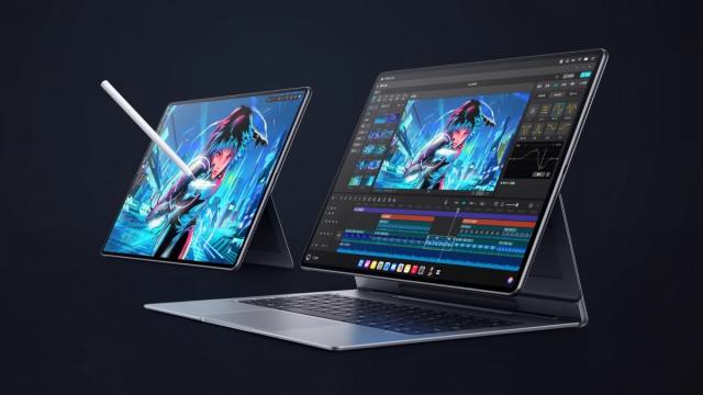 <b>Huawei trece la următorul nivel cu MatePad Edge: killer de iPad Pro cu M5 aparent, un 2-in-1, laptop şi tabletă</b>Chiar dacă vedetele lansării Huawei de ieri au fost telefoanele Mate 80, Huawei a prezentat şi un produs complet nou, un segment nu prea explorat de companie. E vorba despre Huawei MatePad Edge, care e un device 2 în 1: tabletă şi laptop. Rezultatul?