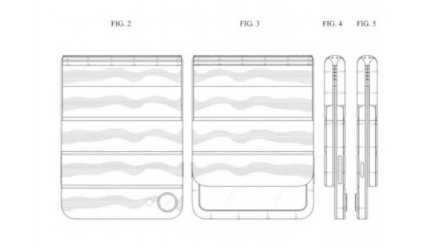 <b>Samsung lucrează la un Galaxy Z Flip cu balama 360°; Telefonul se pliază atât spre interior, cât și spre exterior</b>Samsung pare că experimentează din nou cu ideea de pliabile atipice, de data asta printr-un nou brevet depus la WIPO. E vorba despre un telefon Galaxy Z Flip ce iese în evidență prin faptul că se poate plia în ambele direcții, atât spre exterior