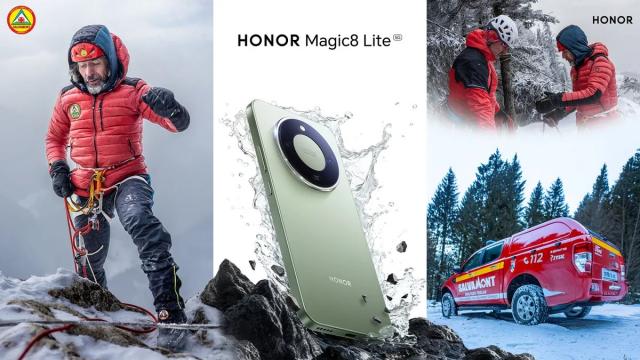 <b>HONOR susține salvatorii montani! Magic 8 Lite e utilizat în condiții extreme de Salvamont Zărnești</b>HONOR România intră într-un parteneriat cu Salvamont Zărnești, dotând echipa de intervenție montană cu telefoane HONOR Magic 8 Lite. Dacă ați citit recenzia acestui model (disponibilă aici), ați aflat că e un telefon midrange care iese în evidență