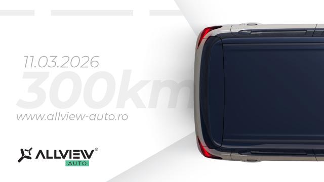 <b>Allview dezvăluie autonomia noului automobil electric! Lansarea oficială are loc pe 11 martie</b>Allview continuă campania de teasing pentru viitorul său autovehicul electric de oraș, model care urmează să fie prezentat oficial pe 11 martie 2026. După primul teaser în care am aflat că mașina va avea 4 locuri, compania a publicat acum o nouă imagine