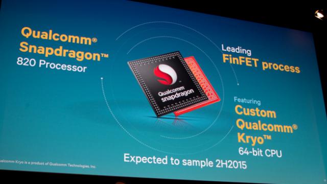 <b>Procesorul Qualcomm Snapdragon 820 va fi produs în fabricile Samsung</b>După un debut cu imagine negativă pentru procesorul Qualcomm Snapdragon 810, suntem siguri că următoarele generaţii de CPU vor fi pregătite şi produse cu mare grijă. Azi aflăm că pentru chipsetul Snapdragon 820, Qualcomm a luat o decizie...
