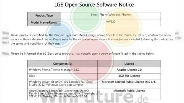 <b>Detalii despre existența unui nou terminal Windows Phone apar pe site-ul celor de la LG</b>Acum c&acirc;teva săptăm&acirc;ni vă prezentam o imagine cu un telefon ce părea a fi pregătit pentru debut prin intermediul operatorului Verizon, mai precis un device Windows Phone marca LG. Astăzi, site-ul sud-coreean LG Electronics ne oferă...
