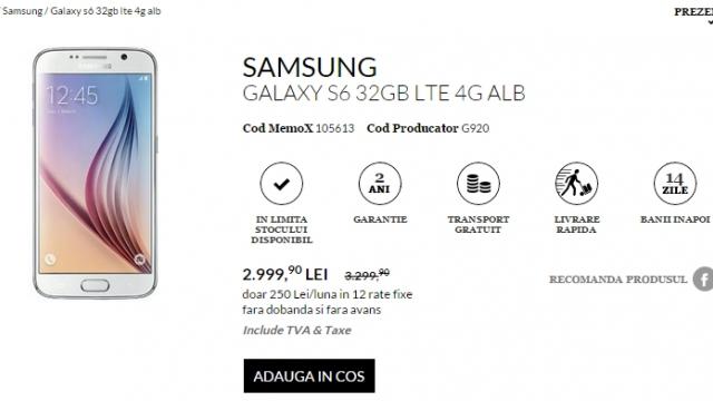 <b>QuickMobile vine cu reduceri atractive în acest weekend; prețul lui Galaxy S6 scade sub pragul de 3.000 lei</b>Ca &icirc;n fiecare weekend, cei de la QuickMobile ne oferă promoții speciale prin care putem achiziționa un smartphone sau tabletă la un preț mult mai bun. O astfel de campanie debutează și astăzi, zi &icirc;n care p&acirc;nă și produse recent...