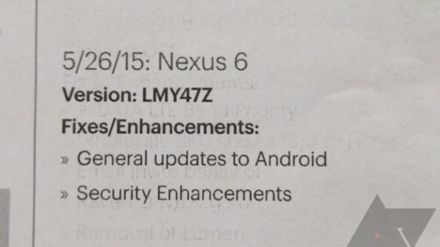 <b>Google Nexus 6 ar putea primi Android 5.1.1 Lollipop în următoarele zile</b>Prin intermediul unui document intern găsit în baza de date a operatorului Sprint, aflăm astăzi faptul că actualizarea la Android 5.1.1 Lollipop pentru phablet-ul Nexs 6 ar putea sosi în următoarele zile. Numărul de serie din imaginea de...