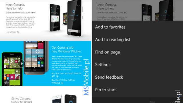 <b>Windows 10 Mobile build 10149 ajunge pe web, bara de adrese a browserului Edge e mutată în zona inferioară a ecranului</b>Windows 10 Mobile build 10136 a fost pus la dispoziţia celor ce fac parte din programul Windows Insiders cu o săptăm&acirc;nă &icirc;n urmă, dar acum aflăm şi detalii despre versiunea build 10149. Un site din Polonia a &icirc;nceput să posteze...