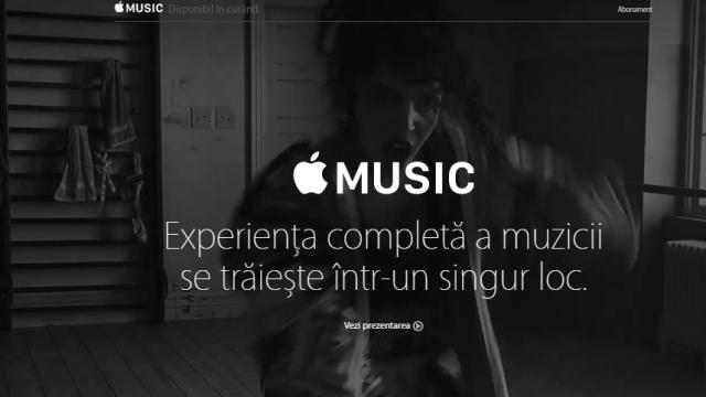<b>Apple Music va poposi cât de curând și pe piața din România</b>Prin intermediul ochilor vigilenți a celor de la iphonews.ro, aflăm astăzi despre un lucru foarte interesant pentru posesorii de terminale iOS. Din câte puteți vedea și în imaginea de mai jos, pagina locală Apple în limba...