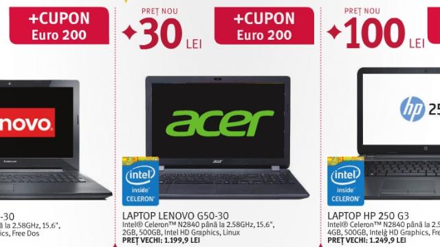 <b>Altex oferă laptop-uri de la 0 lei pentru elevii ce obțin un cupon Euro 200; iată și alte reduceri!</b>Școala rom&acirc;nească nu este recunoscută pentru beneficiile acordate către elevi, și nici prin metodele de &icirc;nvățare propuse. Totuși, unul dintre acele programe care are succes, este și Euro 200, modalitate prin care elevii din familiile...