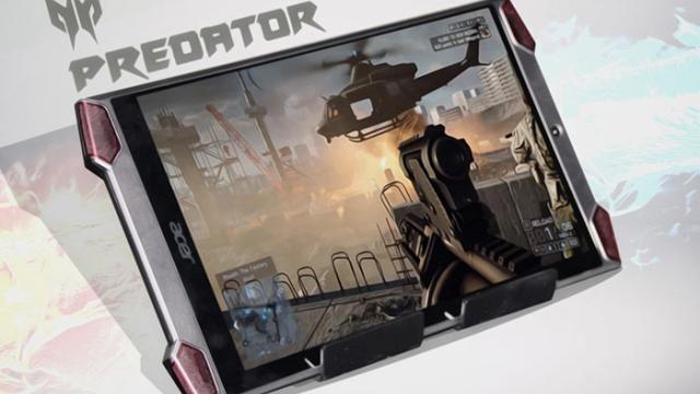 <b>Acer porneşte producţia în masă pentru tableta de gaming Predator 8</b>Cu c&acirc;teva luni &icirc;n urma Acer prezenta oficial un prototip de tableta de gaming care se &icirc;ncadra &icirc;n gama sa de produse Predator. E vorba despre modelul Predator 8, despre care aflăm că a intrat &icirc;n producţie chiar azi. &nbsp;...