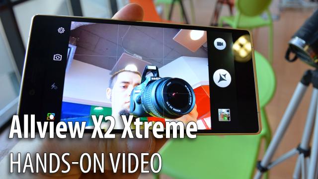 <b>Allview X2 Xtreme Hands-on; OnePlus 2 killer integrat mioritic (Video)</b>Am avut ocazia astăzi să pun m&acirc;na pentru prima oară pe Allview X2 Xtreme, flagshipul pe anul 2015 al celor de la Allview şi pot spune că am fost plăcut impresionat. Practic, telefonul bifează toate dotările pe care trebuie să le aibă un...