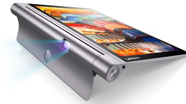 <b>IFA 2015: Lenovo anunţă tableta Yoga Tab 3 Pro, cu proiector încorporat, dar şi noi tablete Yoga Tab 3</b>Lenovo şi-a actualizat gama de tablete midrange cu Android &icirc;n cadrul IFA 2015, anunţ&acirc;nd modele din seria Yoga Tab 3 si Tab 3 Pro. Probabil cel mai interesant device este Lenovo Yoga Tab 3 Pro, care vine cu proiector &icirc;ncorporat şi 4...