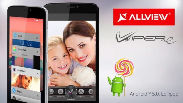<b>Allview V1 Viper E primește actualizarea la Android 5.0 Lollipop; iată cum se poate instala pachetul software</b>Dacă vă numărați printre posesorii unui smartphone Allview V1 Viper E, atunci astăzi este o zi fericită pentru voi. Și asta tocmai datorită faptului că firma brașoveană a făcut disponibil pachetul software pentru actualizarea la Android 5.0...