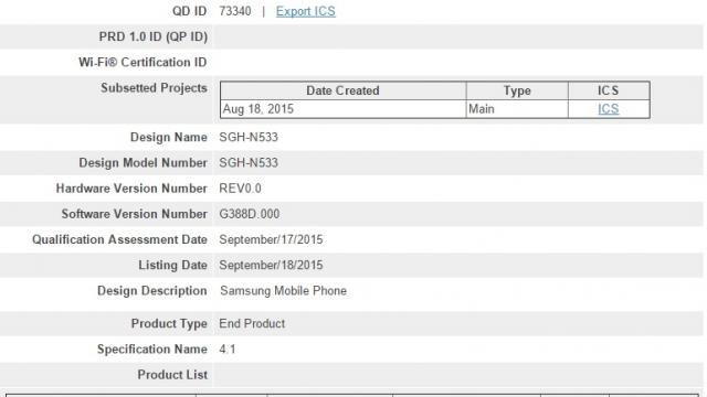 <b>Samsung Galaxy Xcover 3 primeşte o versiune nouă, localizată în Japonia (SGH-N533)</b>Samsung Galaxy Xcover 3 este telefon rezistent la intemperii al celor de la Samsung, model care pare a fi primit în această săptămână o versiune localizată în Japonia. Astfel, terminalul a apărut sub numele de cod SGH-N533 la...
