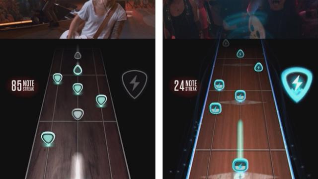 <b>Guitar Hero Live lansat pe iOS, are asociat un joystick chitară opţional de 100 de dolari (Video)</b>Seria Guitar Hero nu mai e at&acirc;t de populară ca &icirc;n 2010 de exemplu, dar Activision se reorientează spre zona mobile, lans&acirc;nd &icirc;n această săptăm&acirc;nă jocul Guitar Hero Live pe iOS. Titlul are asociat şi un joystick chitara...