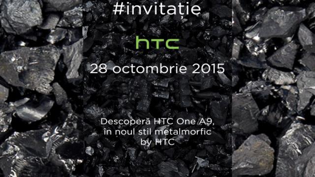 <b>HTC One A9 se lansează în România săptămâna viitoare, moment în care vom afla și prețurile oficiale</b>Din c&acirc;te se pare, cei de la HTC nu pierd vremea, și doresc ca cel mai nou smartphone anunțat să ajungă c&acirc;t de repede posibil pe piață, Rom&acirc;nia fiind una dintre țările aflate &icirc;n prim-plan. Prin intermediul unei invitații...