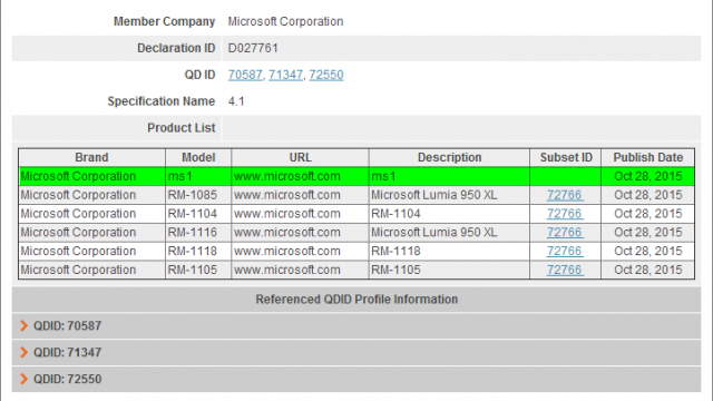 <b>Un device misterios denumit Microsoft MS1 este certificat de către instituția Bluetooth SIG; ar putea fi Surface Phone</b>Cu toate că Microsoft tocmai ce și-a dezvăluit primele device-uri cu Windows 10 Mobile la bord, nu este exclus faptul ca noi terminale să fie dezvoltate &icirc;n continuare. Indicii cu privire la acest lucru apar prin intermediul...
