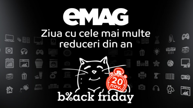 <b>eMAG prezintă catalogul de Black Friday; iPad Mini 2 costă doar 699 lei, avem un preț special și pentru Moto 360</b>A venit și ziua mult așteptată, zi &icirc;n care majoritatea retailerilor de pe piață au dat startul campaniei de Black Friday. eMAG nu putea lipsi nici acest an, și ne-a pregătit o serie de reduceri care mai de care mai interesante. Mai jos...