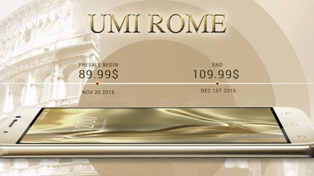 <b>UMi Rome, phablet-ul cu 3 GB RAM și preț de 90 dolari, înregistrează 100.000 pre-comenzi</b>Cu doar ceva timp &icirc;n urmă compania chineză UMi ne dezvăluia prin intermediul unei imagini teaser, un smartphone inedit, și anume modelul Rome. Odată cu lansarea sa oficială am aflat că avem de-a face cu un terminal mid-range ce ne aduce 3 GB...