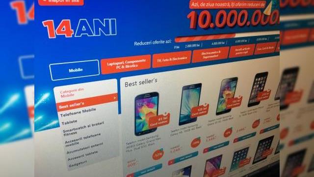 <b>eMAG sărbătorește 14 ani de la înființare prin reduceri și carduri cadou; iată câteva dintre oferte</b>&Icirc;n această dimineață, promoțiile eMAG cu ocazia aniversării a 14 ani de la &icirc;nființare, au fost afișate pe platforma online, oferta fiind una destul de variată. Deși reducerile nu par a fi foarte atractive, retailerul vine &icirc;n...