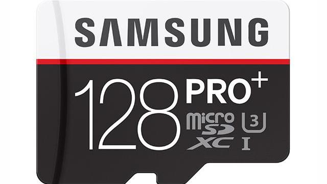 <b>Samsung lansează un card de memorie microSD PRO Plus de 128 GB, ideal pentru smartphone-uri şi camere de acţiune</b>Samsung a anunţat astăzi lansarea unui nou card de memorie microSD PRO Plus, ce oferă o capacitate de stocare de 128 GB. El este destinat pentru utilizarea pe smartphone-uri, dar şi pe aparate foto DSLR şi camere video de acţiune. &nbsp; Preţul...