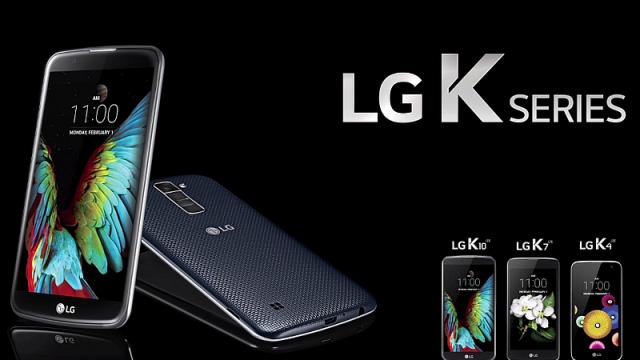 <b>LG K4 apare din greşeală într-un clip promoţional pentru modelele LG K7 şi K10 (Video)</b>&Icirc;n cadrul CES 2016 am avut parte de un anunţ al celor de la LG, care au inaugurat seria de terminale K. Ea includea p&acirc;nă acum modelele LG K10 şi K7, dar azi a apărut şi handsetul K4, din greşeală intr-un clip promoţional. &nbsp; Clipul...