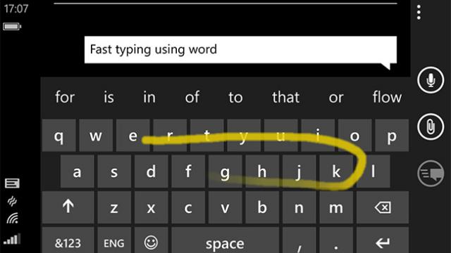<b>Tastatura Microsoft Word Flow ar putea sosi în curând pe iOS şi Android</b>Microsoft pare a se pregăti să lanseze tastatura sa virtuală Word Flow şi pentru iOS şi Android, conform unui email descoperit de Windows Central. E drept că nu ducem lipsă de metode de input, care mai de care mai precise şi intuitive, dar una...