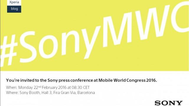 <b>Sony pregătește o conferință de presă pentru MWC 2016; evenimentul va avea loc pe 22 februarie</b>Cu un show CES 2016 &icirc;ncheiat de ceva zile bune, este vremea să ne &icirc;ndreptăm atenția către un alt t&acirc;rg la fel de important ce va avea loc &icirc;n Barcelona &icirc;n perioada 22 - 25 februarie. Este vorba despre Mobile World Congress,...