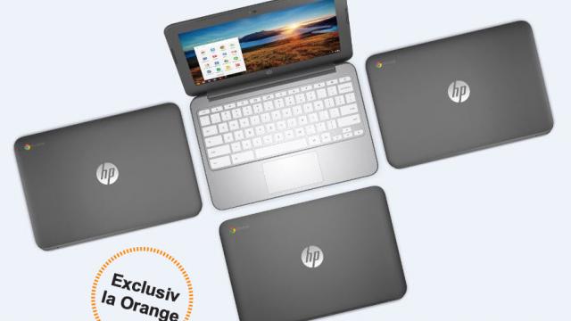 <b>Laptopul HP Chromebook disponibil în România, în exclusivitate la Orange România</b>Orange Rom&acirc;nia a anunţat astăzi sosirea &icirc;n exclusivitate a laptopului HP Chromebook &icirc;n portofoliul său. Acesta e primul model din gama Chromebook care ajunge oficial &icirc;n ţara noastră, iar laptopul cu Chrome OS se va putea...
