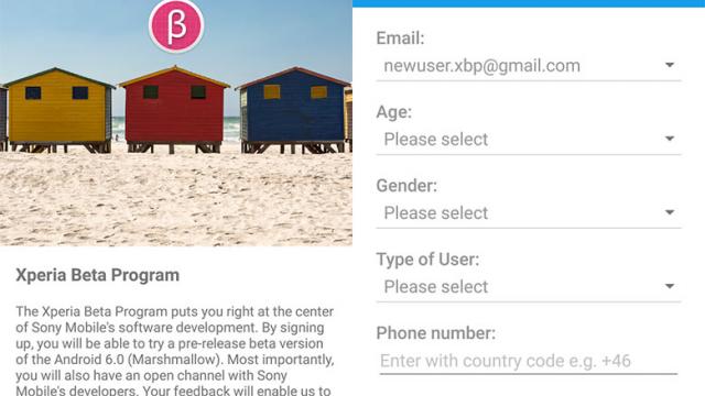 <b>Sony anunță lansarea programului Xperia Beta prin care utilizatorii pot încerca versiuni preliminare Android 6.0 Marshmallow</b>Probabil cu scopul de a reduce numărul bug-urilor din pachetul software Android 6.0 Marshmallow ce va sosi pe smartphone-urile Xperia, cei de la Sony anunță astăzi lansarea programului Xperia Beta. Odată instalat, software-ul va oferi utilizatorilor...