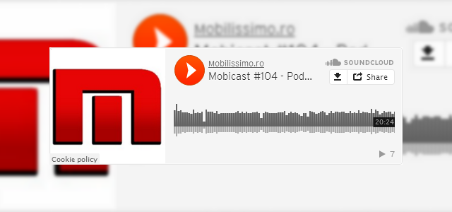 <b>Mobicast 104: Podcast Mobilissimo.ro despre randari HTC One M10, Tim Cook şi poza blurata de la Superbowl, GTA nou pe mobil</b>Dacă e aproape weekend, atunci e momentul unui nou Mobicast, podcastul şi videocastul nostru săptăm&acirc;nal ajuns la episodul 104. Am avut o săptăm&acirc;nă plină ochi de unboxinguri, cu multe modele sosite &icirc;n teste şi urmează o...
