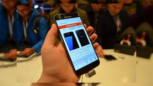 <b>MWC 2016: Samsung Galaxy S7 hands-on - cel mai nou flagship Samsung analizat pe scurt în Barcelona (Video)</b>Cu puţin peste 12 ore &icirc;n urma Samsung a anunţat oficial noul său flagship, modelul Samsung Galaxy S7, pe care &icirc;l putem vedea &icirc;n acţiune &icirc;n m&acirc;inile colegului Claudiu Sima &icirc;n clipul hands on de mai jos Vă reamintesc...
