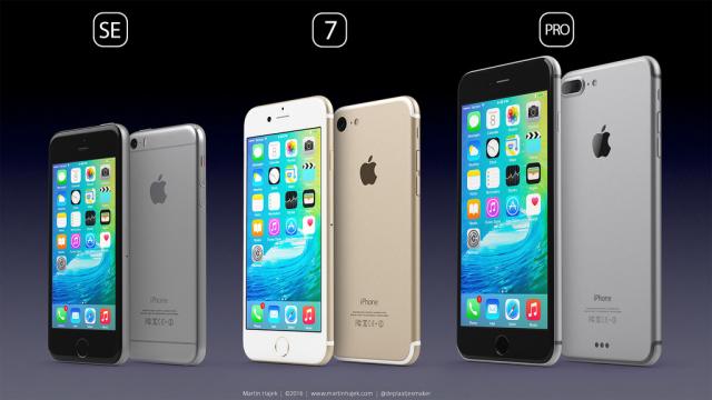 <b>iPhone Pro, iPhone 7 şi iPhone SE randate în 3D de către designerul Martin Hajek; Aşa ar putea arăta telefoanele Apple din 2016!</b>După avalanşa de scăpări ale lui iPhone SE, iPhone 7 şi mai nou şi acel presupus iPhone Pro, designerii au &icirc;nceput să realizeze propriile versiuni &icirc;n 3D ale acestor modele. Printre ei se numără şi reputatul Martin Hajek, cunoscut...