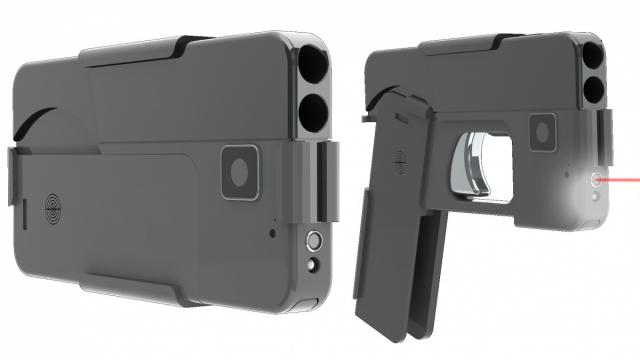 <b>Un startup american a creat pistolul cu 2 ţevi care se transformă în smartphone</b>Într-o societate bântuită de violenţă şi atentate, o armă în plus e ultimul lucru de care mai avem nevoie, dar totuşi un startup din SUA a reuşit să asocieze o astfel de unealtă de distrugere cu un smartphone. Compania se...
