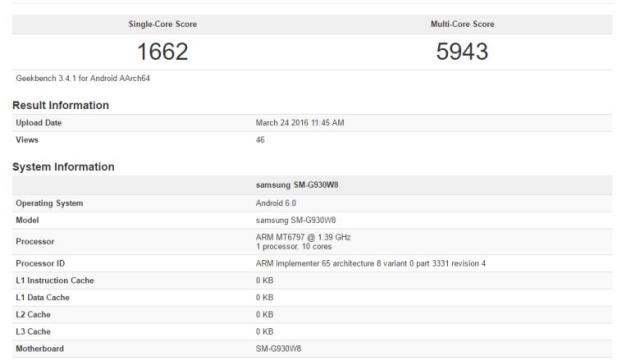 <b>Samsung Galaxy S7 ar putea sosi şi în variante cu procesor MediaTek Helio X20 şi X25; Benchmarkurile par să indice acest lucru</b>O veste bizară a apărut azi pe web şi anume că Samsung ar putea să lanseze &icirc;ncă nişte modele derivate de Galaxy S7, care vor &icirc;nlocui chipsetul Snapdragon sau Exynos cu modele MediaTek. Această abordare e confirmată de benchmarkul...