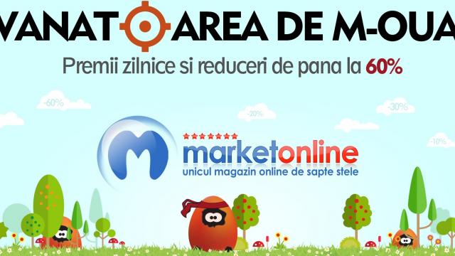 <b>MarketOnline pregătește o campanie specială de Paște; 10 zile de concurs și 10 premii ce așteaptă să fie câștigate</b>Cei de la MarketOnline.ro ne-au pregătit și anul acesta o campanie specială cu ocazia sărbătorilor de Paște, fiind vorba despre un concurs în care se pun la bătaie 10 premii misterioase. Folosind indiciile postate pe site, puteți găsi chiar voi M-OUL  