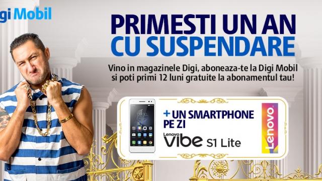 <b>Digi Mobil are o campanie promoţională de vară, ce aduce 543 de premii; Abonamente gratuite pe un an şi telefoane Lenovo se află printre premii!</b>Operatorul Digi Mobil anunță astăzi lansarea unei campanii promoționale de vară, una ce aduce nici mai mult, nici mai puțin de 543 premii - printre ele numărându-se 500 abonamente gratuite pentru o perioadă de un an, respectiv 43 de smartphone-uri Lenovo