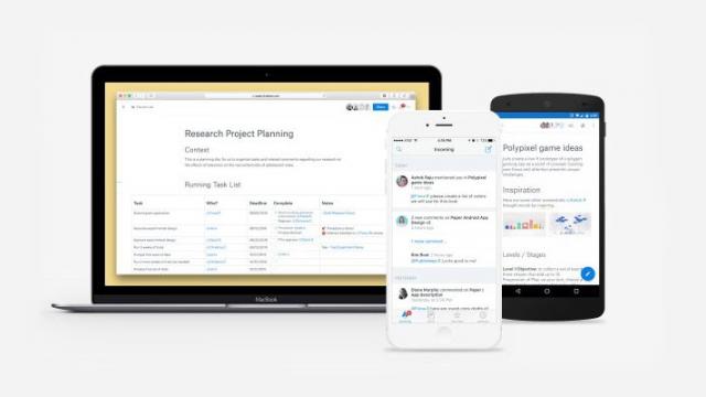 <b>Dropbox Paper, alternativă la Google Docs e acum disponibil pe iOS şi Android</b>O alternativă la Google Docs sosește astăzi sub formă de aplicație pentru Android și iOS chiar din partea celor de la Dropbox. Este vorba despre software-ul numit Dropbox Paper ce va permite utilizatorilor editarea, documentele chiar în timp real alături