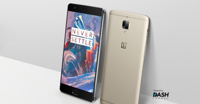 <b>OnePlus 3 în varianta pe auriu este acum disponibil în oferta QuickMobile</b>Începând de astăzi în oferta magazinului QuickMobile.ro avem listată și versiunea pe auriu a phablet-ului OnePlus 3 - terminal ce se laudă cu un procesor quad-core Qualcomm Snapdragon 820, cu 6 GB memorie RAM și de această dată cu o carcasă unibody din